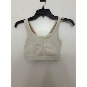 LULULEMON | White Sports Bra | Criss Cross Back | Size XXS
